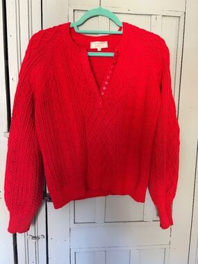 Sezane Bree Jumper Red - Size S